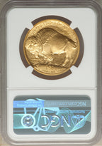 2022 $50 One-Ounce Gold Buffalo .9999 Fine Gold FDI NGC MS70