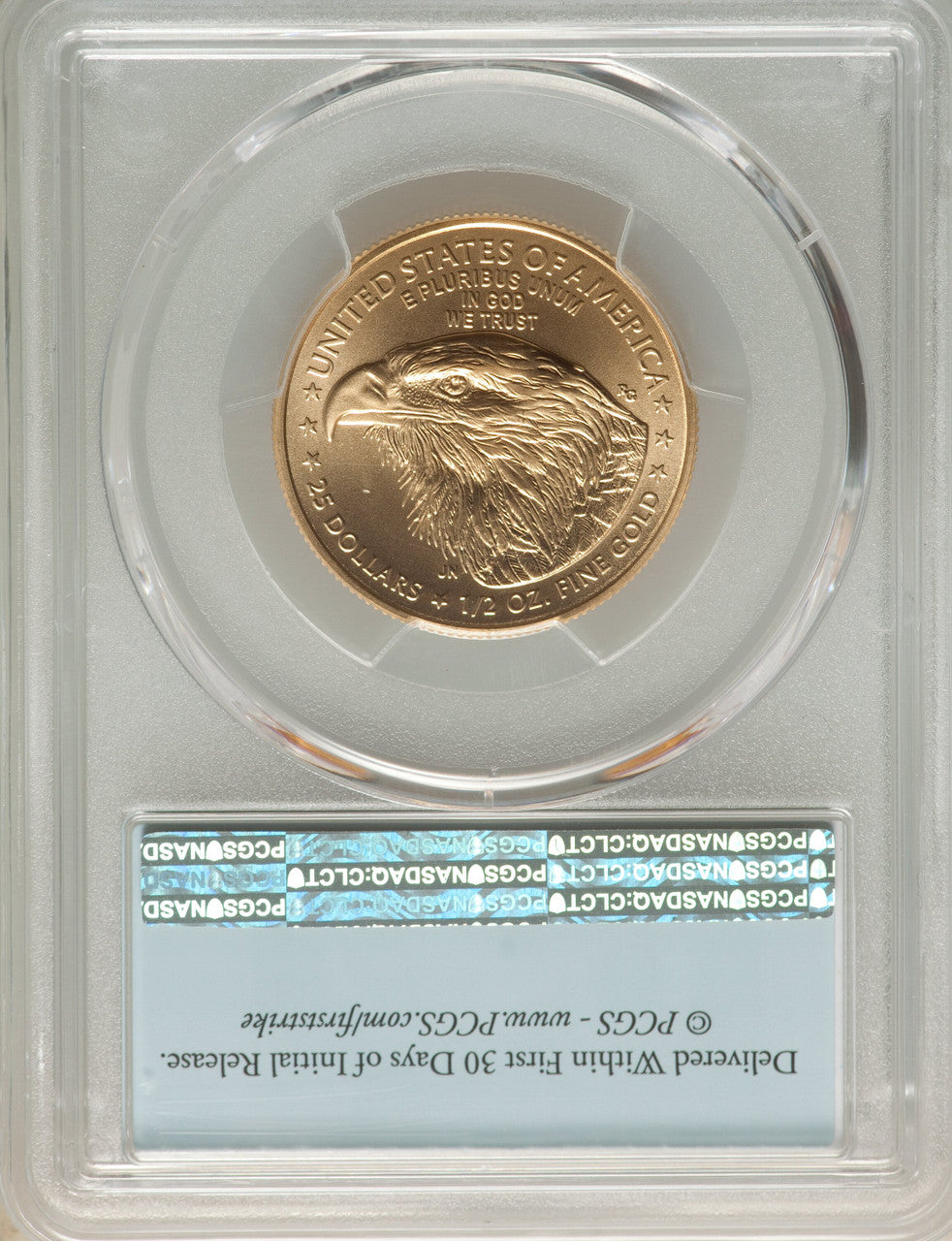 2022 $25 Half-Ounce Gold Eagle FS PCGS MS70