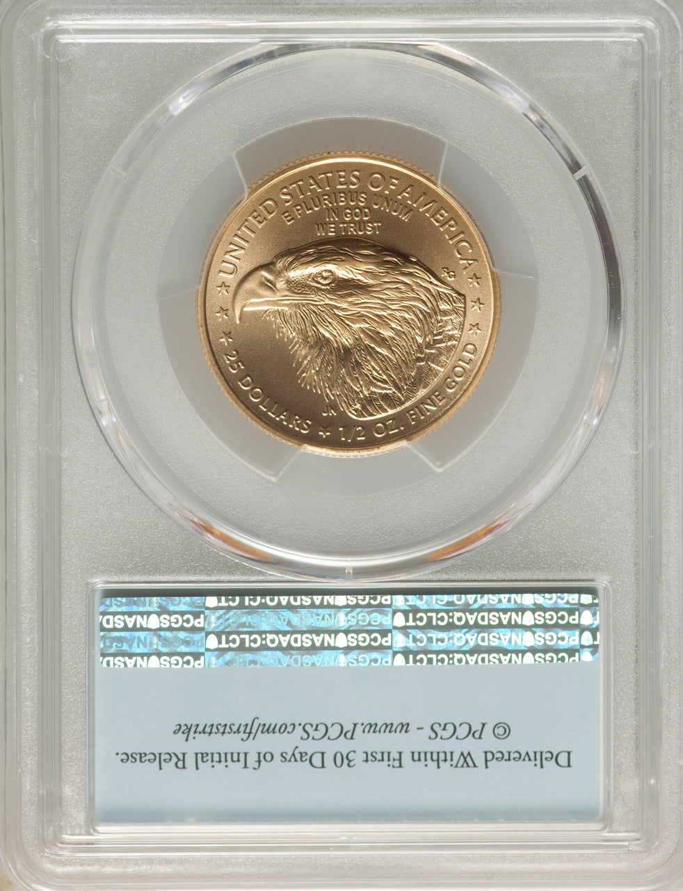 2022 $25 Half-Ounce Gold Eagle FS PCGS MS70
