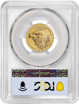 2025 1/4 oz American Gold Eagle First Day of Issue PCGS MS70