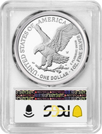 2023-W Silver Eagle Advanced Release PCGS PR70 Deep Cameo