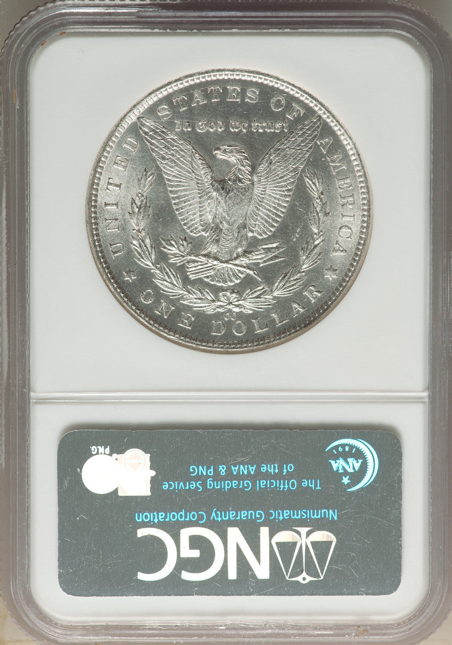 1883-CC S$1 Morgan Dollar NGC MS63