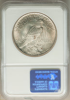 1921 $1 Peace Dollar NGC MS65