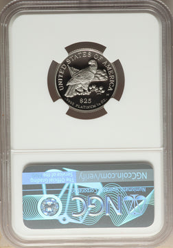 2003-W $25 Quarter-Ounce Platinum Eagle Statue of Liberty NGC PF70