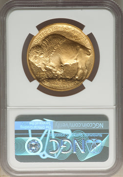 2022 $50 One-Ounce Gold Buffalo .9999 Fine Gold FS NGC MS70