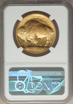 2022 $50 One-Ounce Gold Buffalo .9999 Fine Gold FS NGC MS70