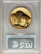 2013-W $50 One-Ounce Gold Buffalo Reverse Proof First Strike PCGS PR70