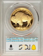 2015-W Gold $50 One-Ounce Buffalo PCGS PF70DCAM