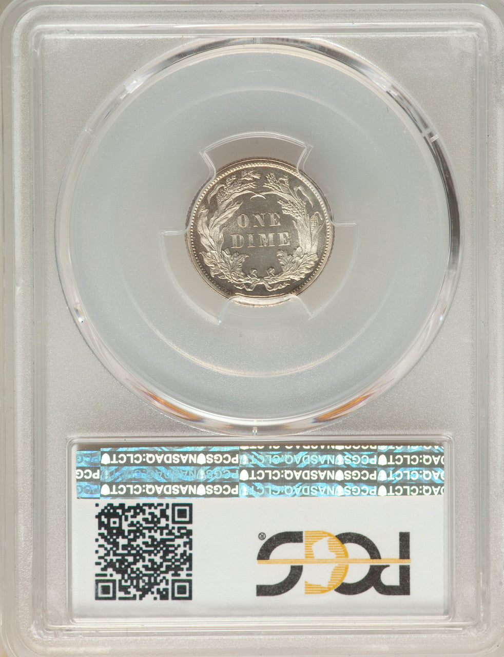 1886 10C CA Proof Seated Dime PCGS PR66