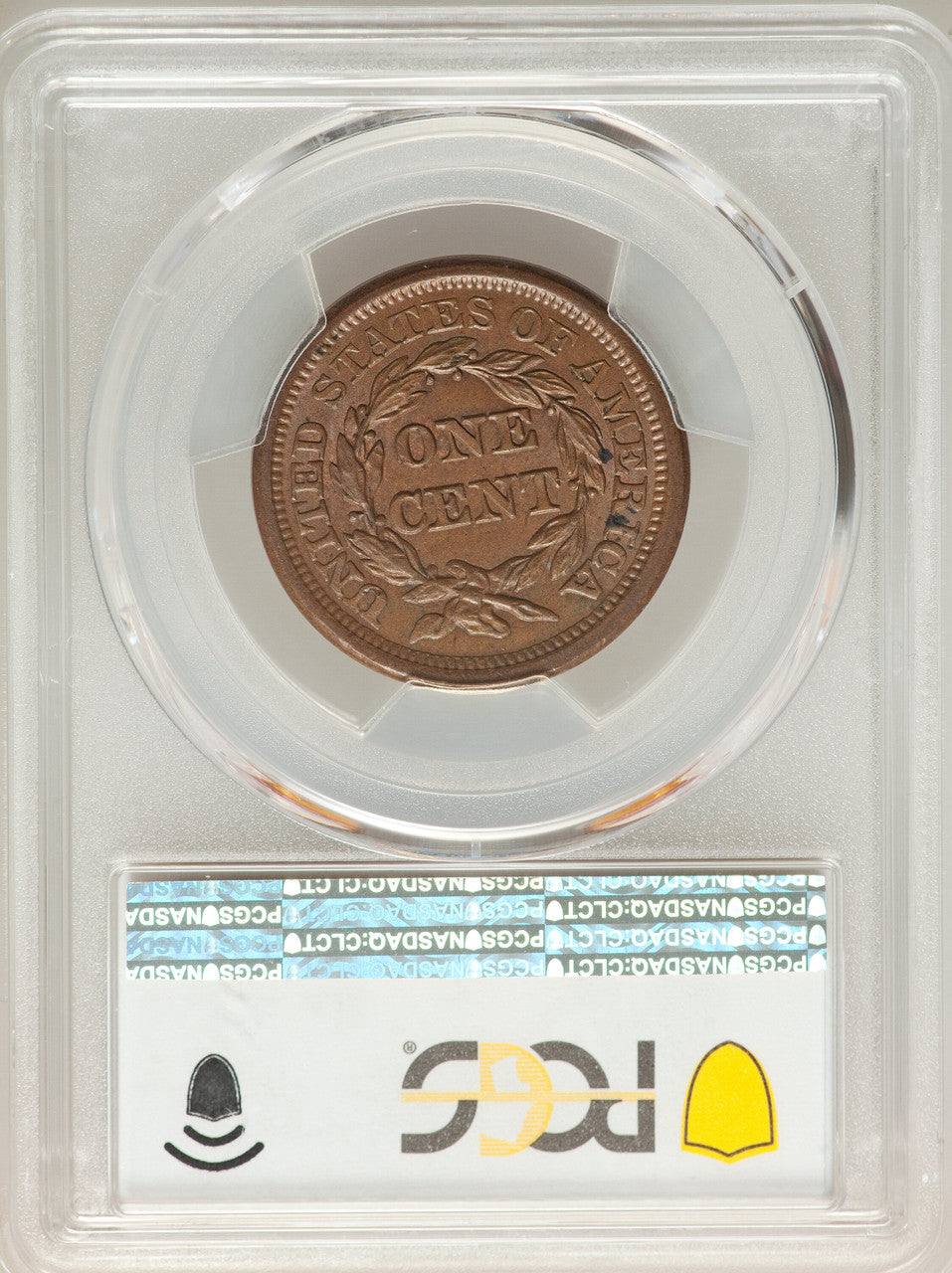 1856 1C N-14 BN Large Cent PCGS MS65