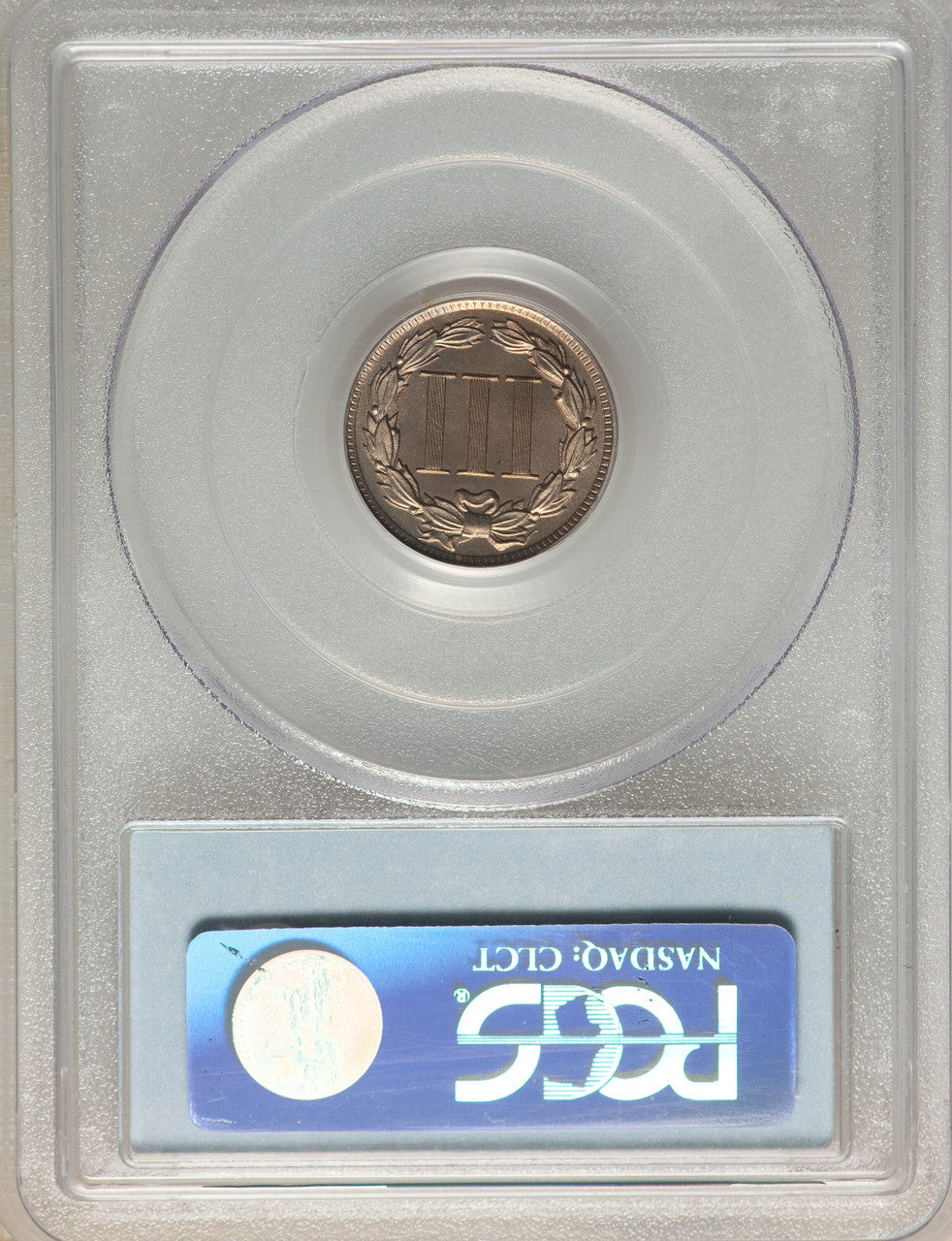 1889 3CN CAC Proof Three Cent Nickel PCGS PR66