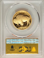 2008-W $25 Half-Ounce Gold Buffalo PCGS PR70