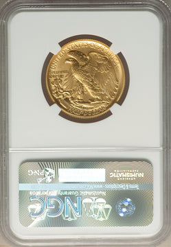 2016-W 50C Walking Liberty Half-Ounce Gold First Strike NGC SP70