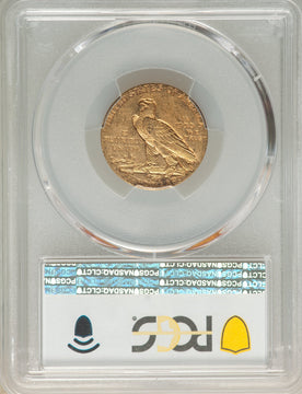 1913-S $5 Indian Half Eagle PCGS AU58