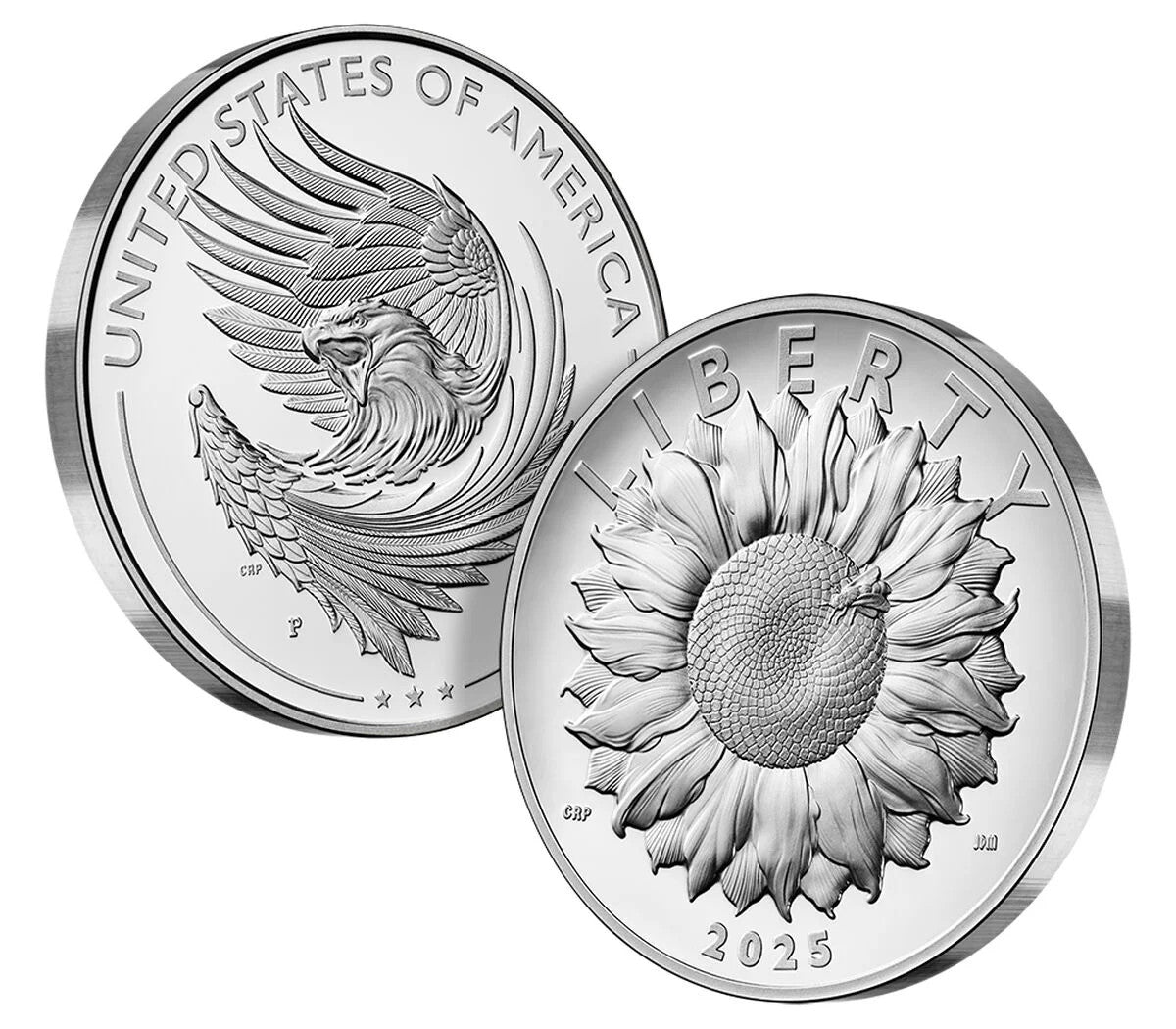 2025-P American Liberty Series Silver Medal w/Box & COA