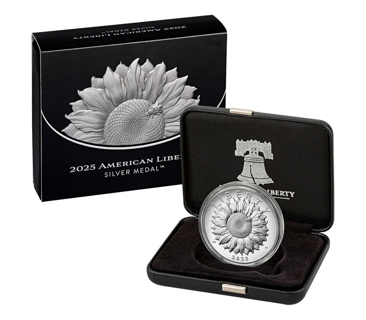 2025-P American Liberty Series Silver Medal w/Box & COA