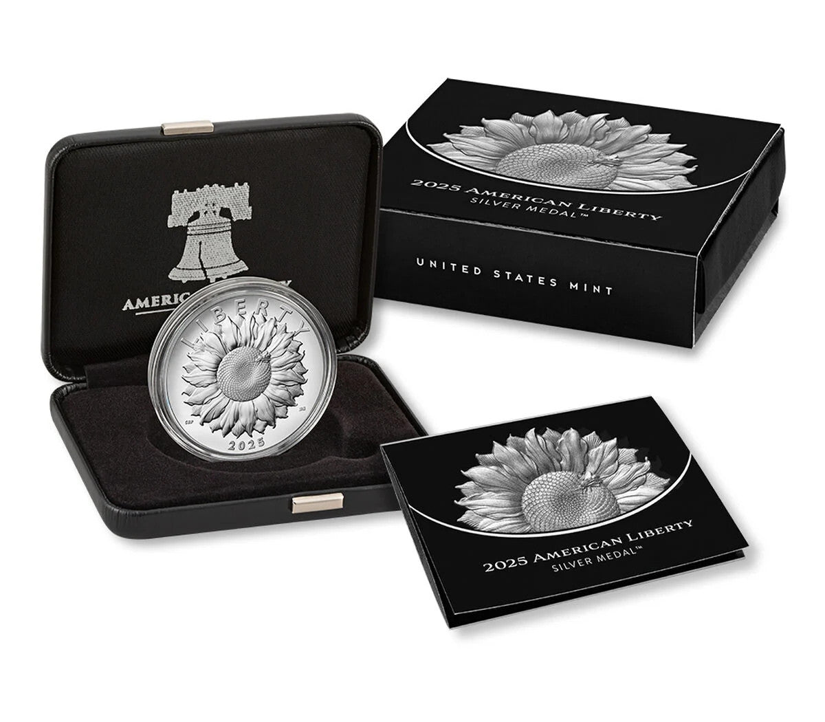 2025-P American Liberty Series Silver Medal w/Box & COA
