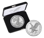 2025-W Silver Eagle Laser Engraved Privy w/Box & COA