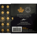 25 GRAM GOLD MAPLEGRAM
