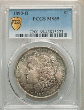 1890-O $1 Morgan Dollar PCGS MS65