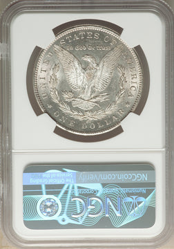 1891-CC $1 VAM-3 Spitting Eagle Morgan Dollar NGC MS62