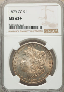 1879-CC S$1 NGC Plus Morgan Dollar NGC MS63+