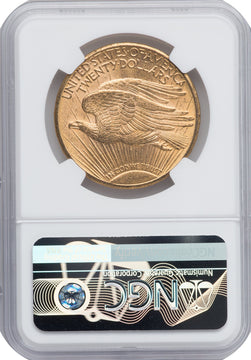 1911-D $20 Saint-Gaudens Double Eagle NGC MS63