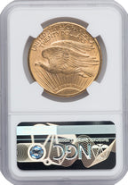 1911-D $20 Saint-Gaudens Double Eagle NGC MS63