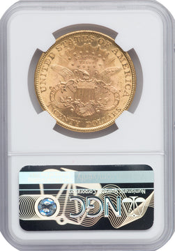 1895 $20 Liberty Double Eagle NGC MS62