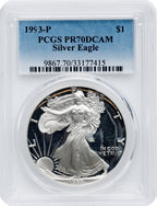 1993-P Silver Eagle PCGS PR70 DCAM