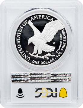 2022-W S$1 Silver Eagle PRDC PCGS PR69