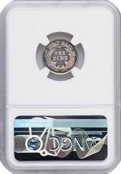 1894 10C CA NGC Plus Proof Barber Dime NGC PR66+