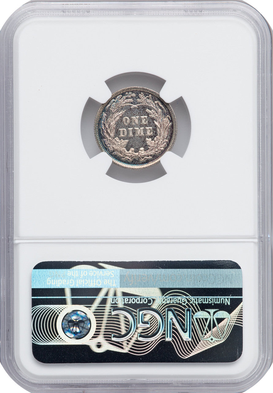 1894 10C CA NGC Plus Proof Barber Dime NGC PR66+