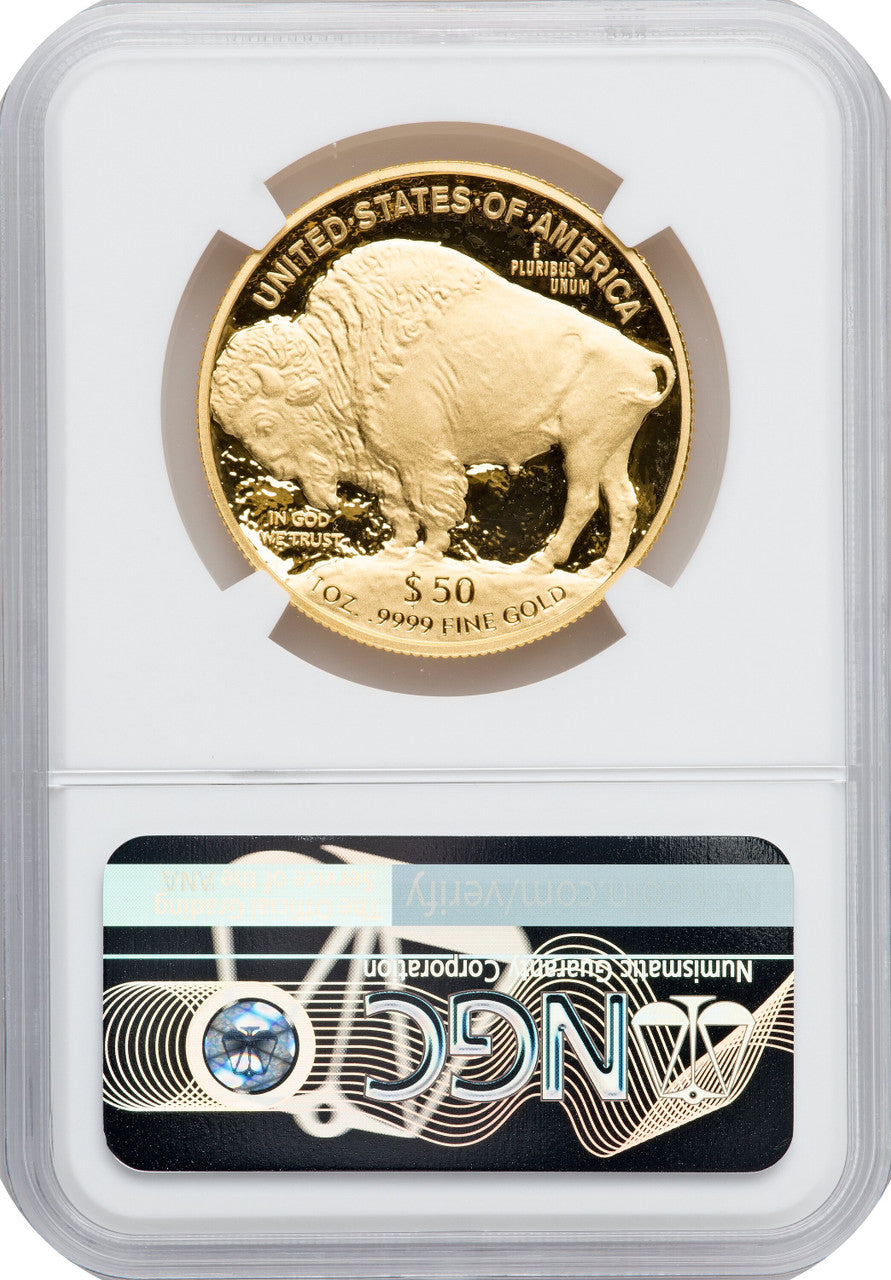 2020-W G$50 Gold Buffalo DCAM NGC PF70