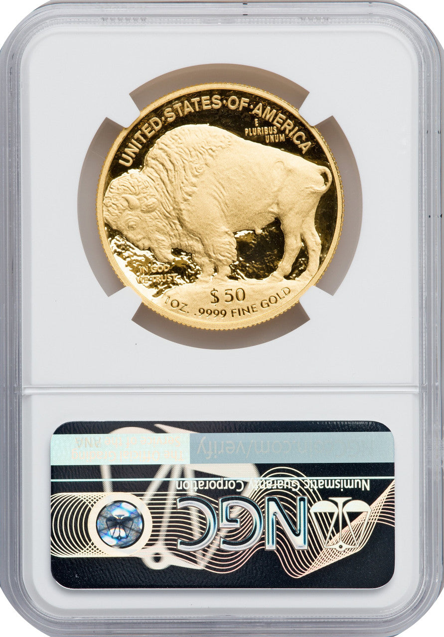 2011-W $50 One-Ounce Gold Buffalo NGC MS70
