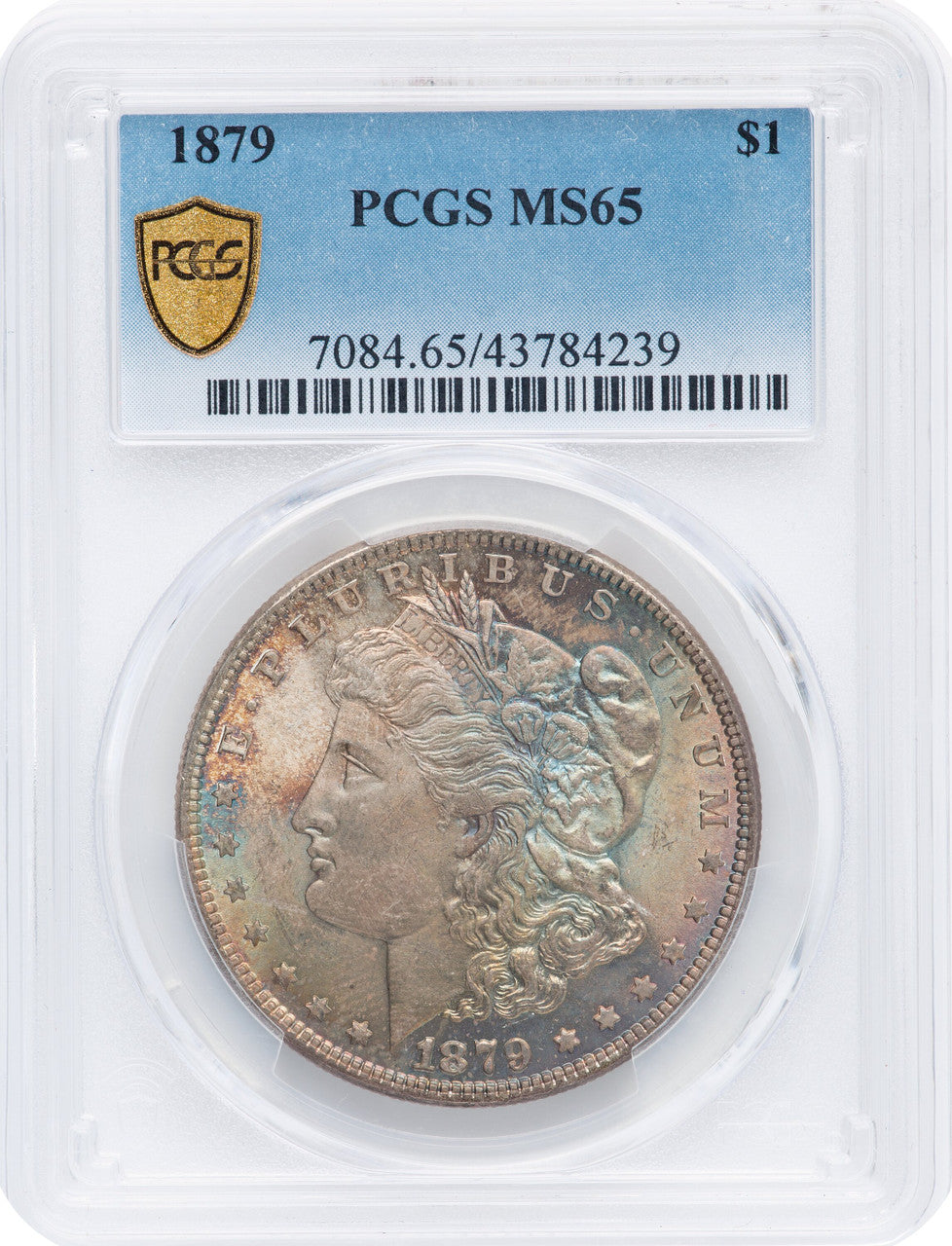 1879 $1 Morgan Dollar PCGS MS65