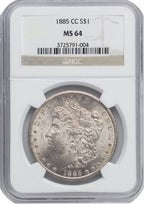 1885-CC $1 Morgan Dollar NGC MS64