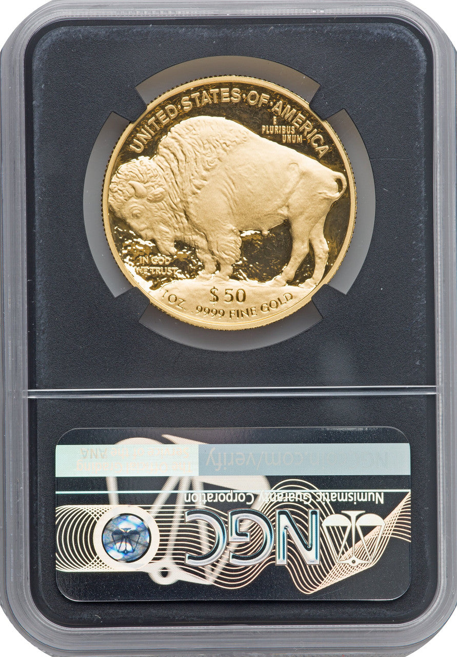 2022-W G$50 Gold Buffalo FS DCAM NGC PF70