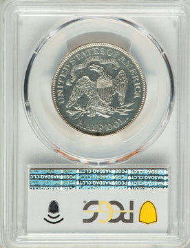 1876 50C CA Proof Seated Half Dollar PCGS PR64