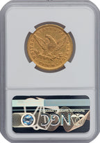 1853 $10 Liberty Eagle NGC AU50
