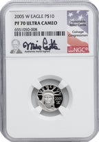2005-W $10 Tenth-Ounce Platinum DC NGC PF70