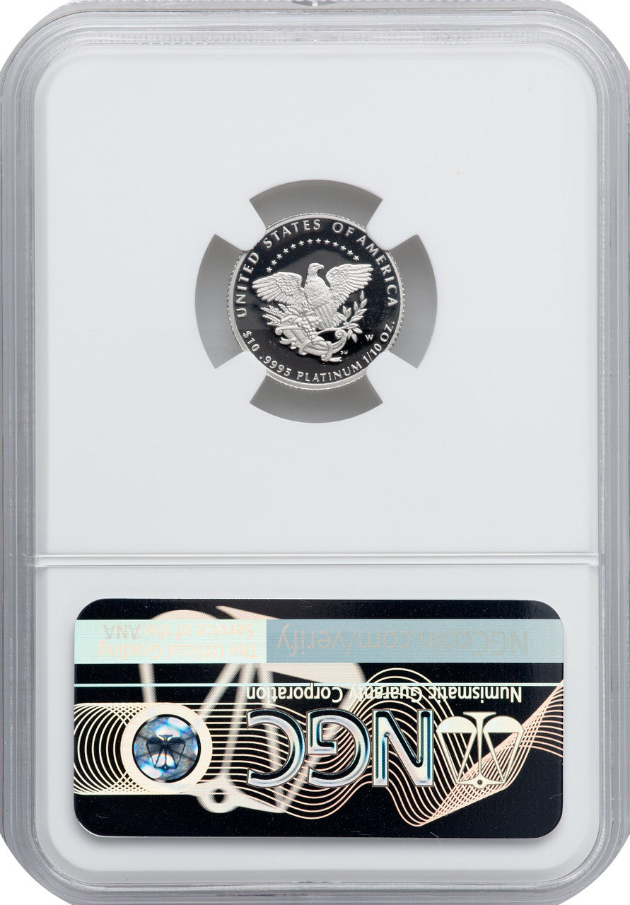 2005-W $10 Tenth-Ounce Platinum DC NGC PF70