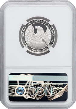 2007-W $50 Half-Ounce Platinum Eagle Statue of Liberty NGC PF70