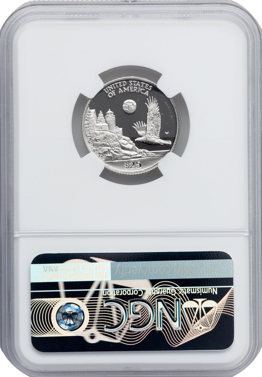 1998-W $25 Quarter-Ounce Platinum Eagle NGC PF70 Kenneth Bressett