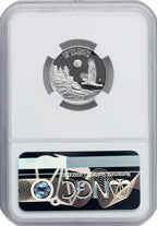 1998-W $25 Quarter-Ounce Platinum Eagle Statue of Liberty NGC PF70