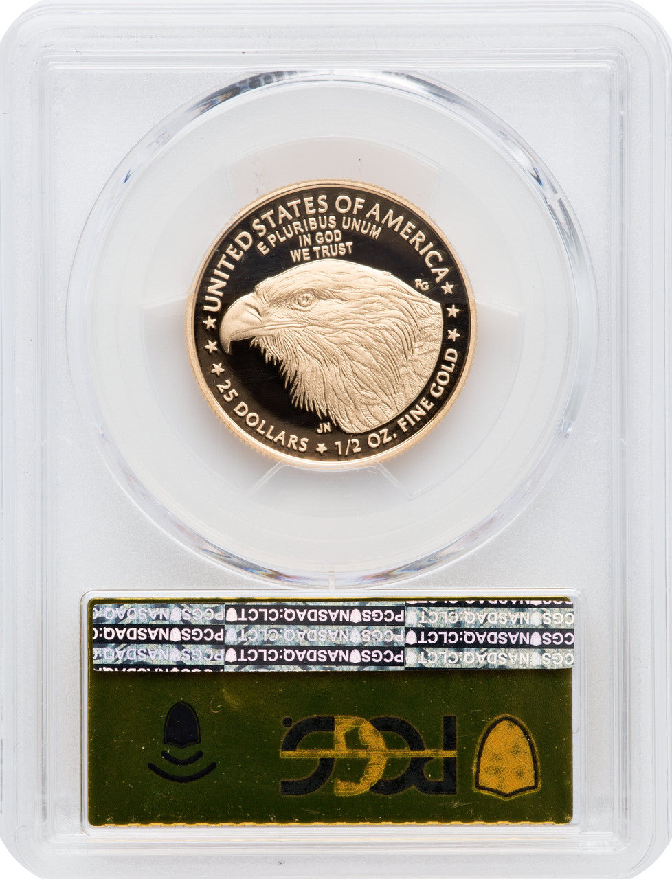 2022-W G$25 Half Ounce Gold Eagle Advanced Release PCGS PR70