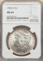 1903-O $1 Morgan Dollar NGC MS64