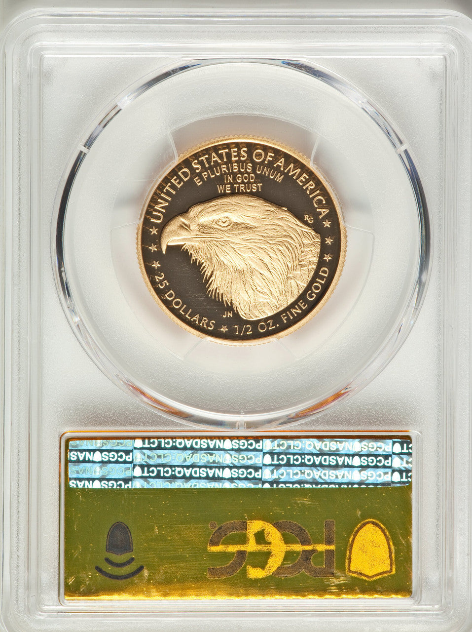 2021-W G$25 Half Ounce Gold Eagle Type Two PCGS PR70