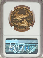 1993-W $50 One-Ounce Gold Eagle NGC MS70