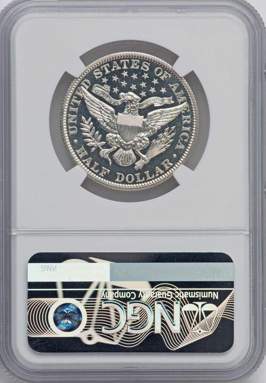 1906 50C Proof Barber Half Dollar NGC PR67